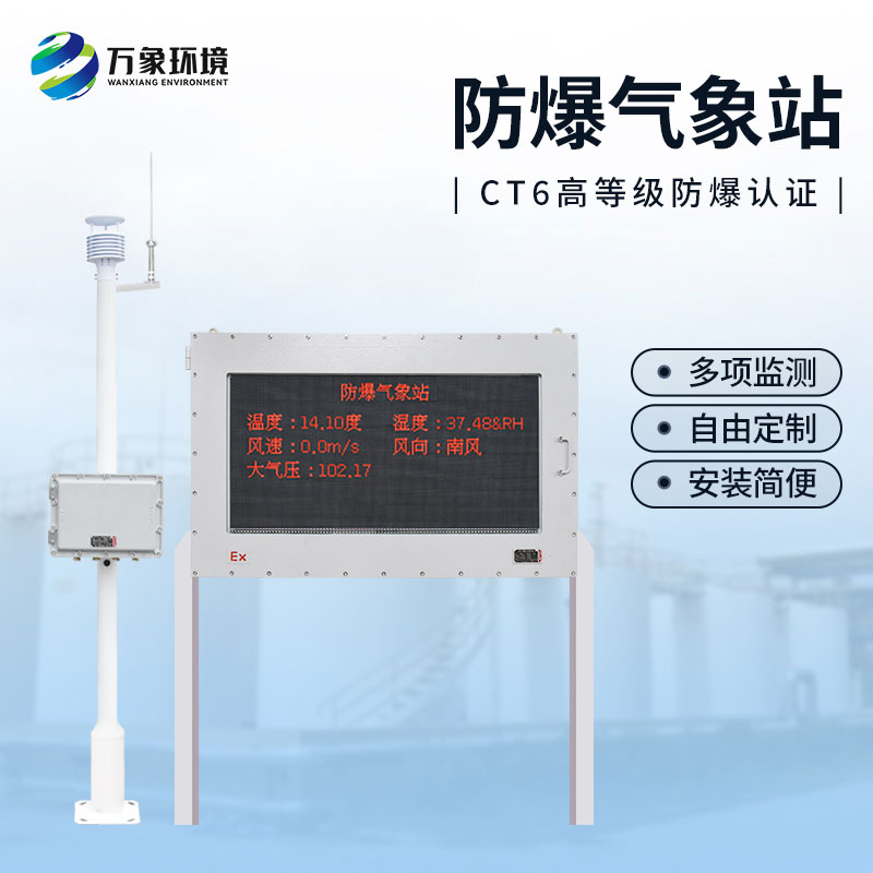 安裝防爆式氣象站有哪些具體的變化，結(jié)合實例來說明